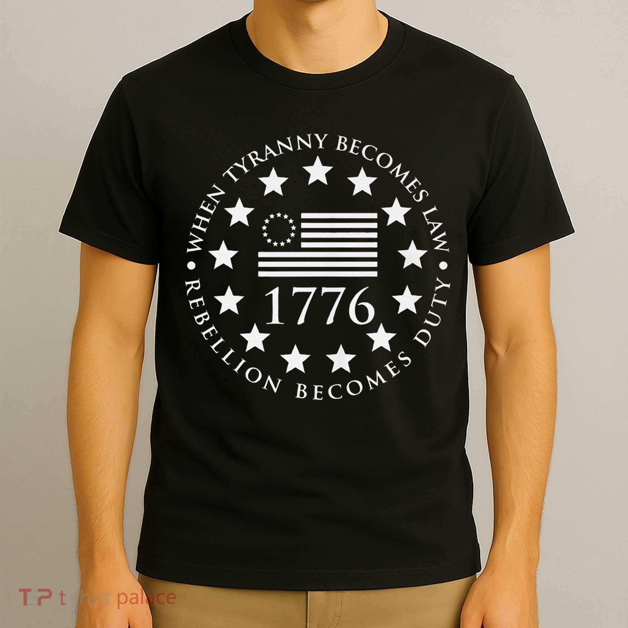 When tyranny becomes law rebellion becomes duty T-Shirt