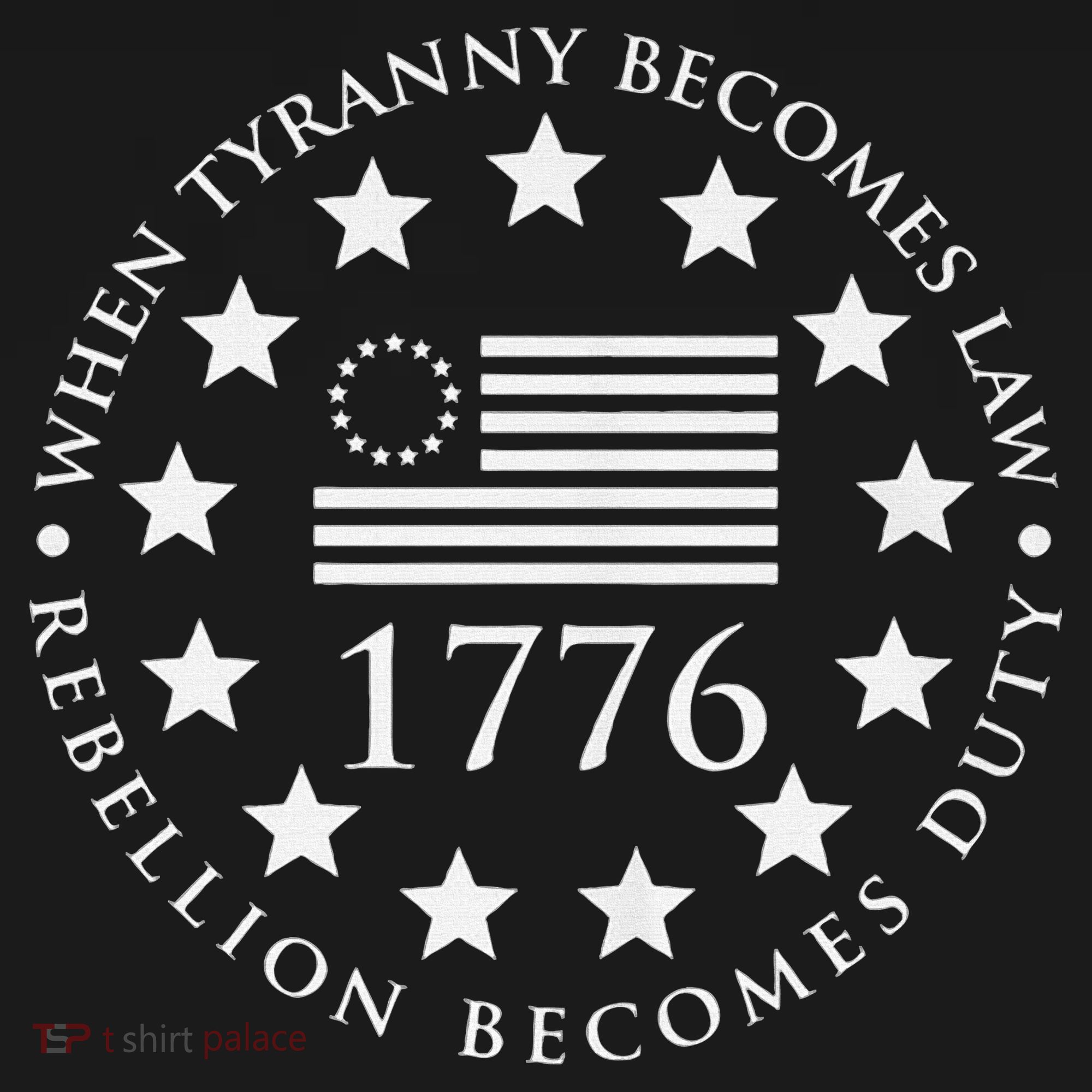 When tyranny becomes law rebellion becomes duty Mousepad