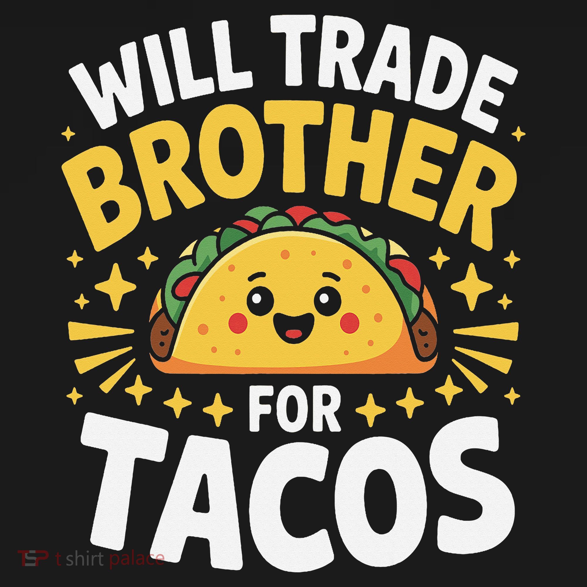 Will Trade Brother For Tacos Funny Cinco De Mayo Mexican Women's Tank Top