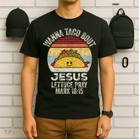 Wanna Taco Bout Jesus Cinco De Mayo Christian T-Shirt thumb 6