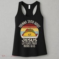Wanna Taco Bout Jesus Cinco De Mayo Christian Women's Tank Top thumb 3