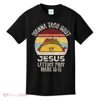 Wanna Taco Bout Jesus Cinco De Mayo Christian Kids T-Shirt thumb 0