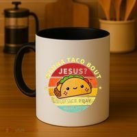 Wanna Taco Bout Jesus Cinco De Mayo Pun Christian Coffee Mug thumb 4