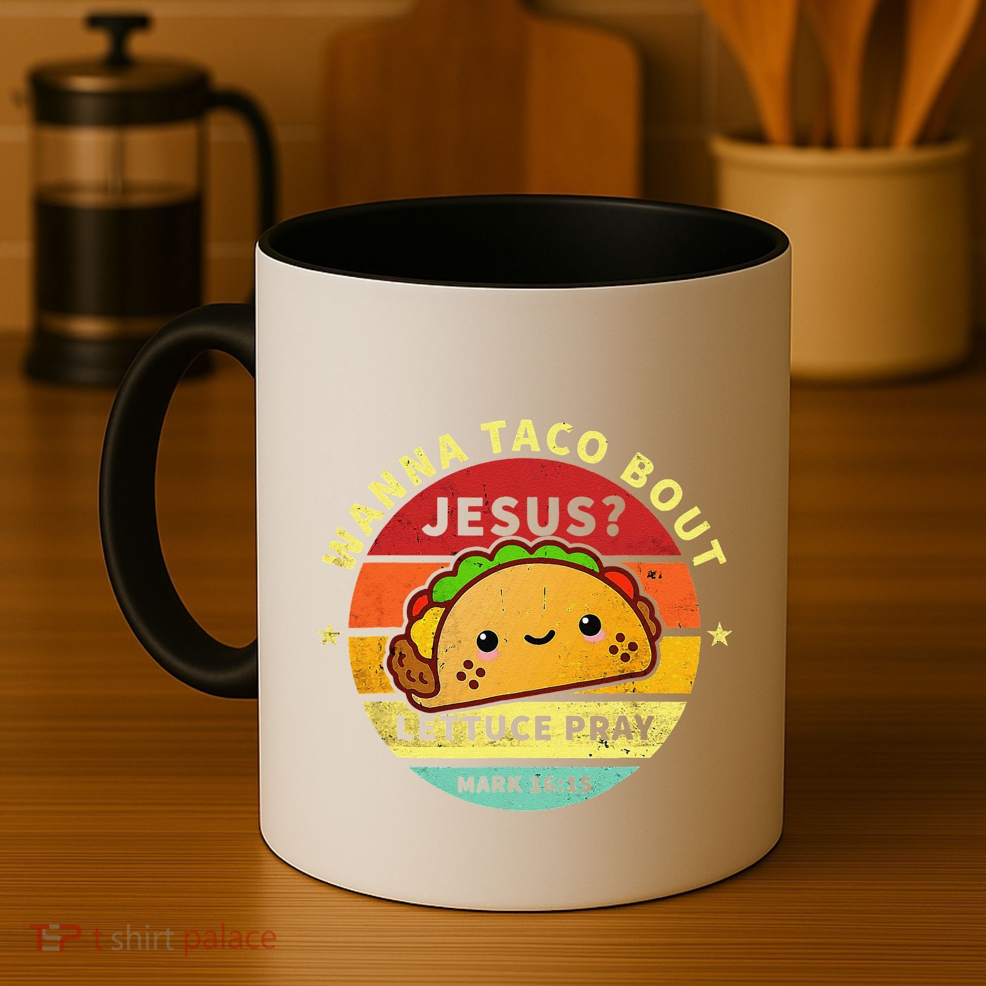 Wanna Taco Bout Jesus Cinco De Mayo Pun Christian Coffee Mug