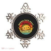 Wanna Taco Bout Jesus Cinco De Mayo Pun Christian Ornament thumb 0