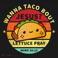 Wanna Taco Bout Jesus Cinco De Mayo Pun Christian Ornament thumb 1