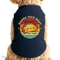 Wanna Taco Bout Jesus Cinco De Mayo Pun Christian Doggie Tank thumb 0