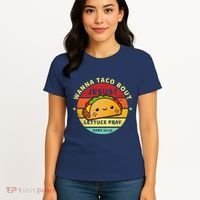 Wanna Taco Bout Jesus Cinco De Mayo Pun Christian Women's T-Shirt thumb 4