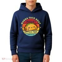Wanna Taco Bout Jesus Cinco De Mayo Pun Christian Kids Hoodie thumb 4