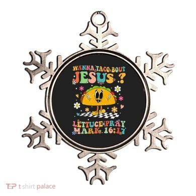 Wanna Taco Bout Jesus Cinco De Mayo Tacos Mexican Christian Ornament