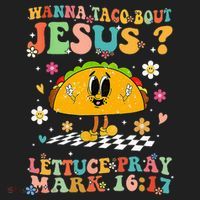 Wanna Taco Bout Jesus Cinco De Mayo Tacos Mexican Christian Hat thumb 2