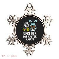 Will Trade Brother For Easter Candy Funny Family Ornament thumb 0