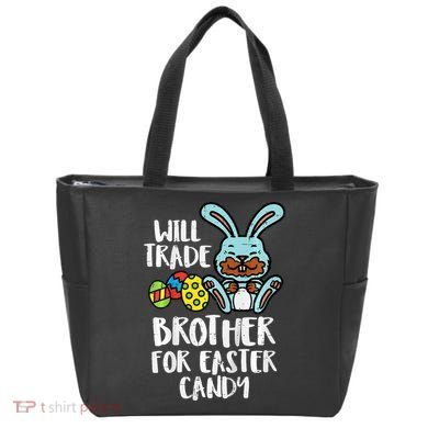 Will Trade Brother For Easter Candy Funny Family Tote Bag