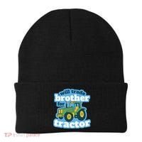 Will Trade Brother For Tractor Funny Beanie thumb 0