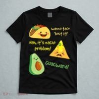 Wanna Taco Bout It Nacho Problem! Funny Avocado Food Pun T-Shirt thumb 5
