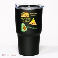 Wanna Taco Bout It Nacho Problem! Funny Avocado Food Pun Tumbler thumb 0