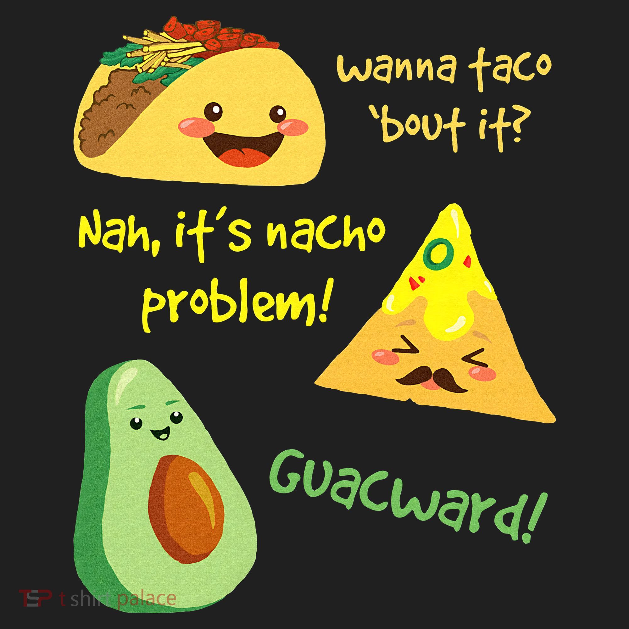 Wanna Taco Bout It Nacho Problem! Funny Avocado Food Pun Hat