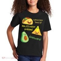 Wanna Taco Bout It Nacho Problem! Funny Avocado Food Pun Kids T-Shirt thumb 2