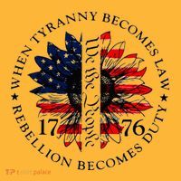 When Tyranny Becomes Law Rebellion Becomes Duty Sustainable Knit Beanie thumb 2