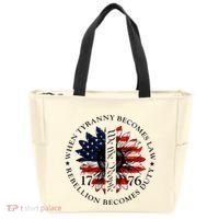 When Tyranny Becomes Law Rebellion Becomes Duty Tote Bag thumb 0