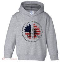 When Tyranny Becomes Law Rebellion Becomes Duty Toddler Hoodie thumb 0