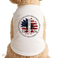 When Tyranny Becomes Law Rebellion Becomes Duty Doggie Tank thumb 0