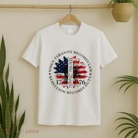 When Tyranny Becomes Law Rebellion Becomes Duty T-Shirt thumb 2