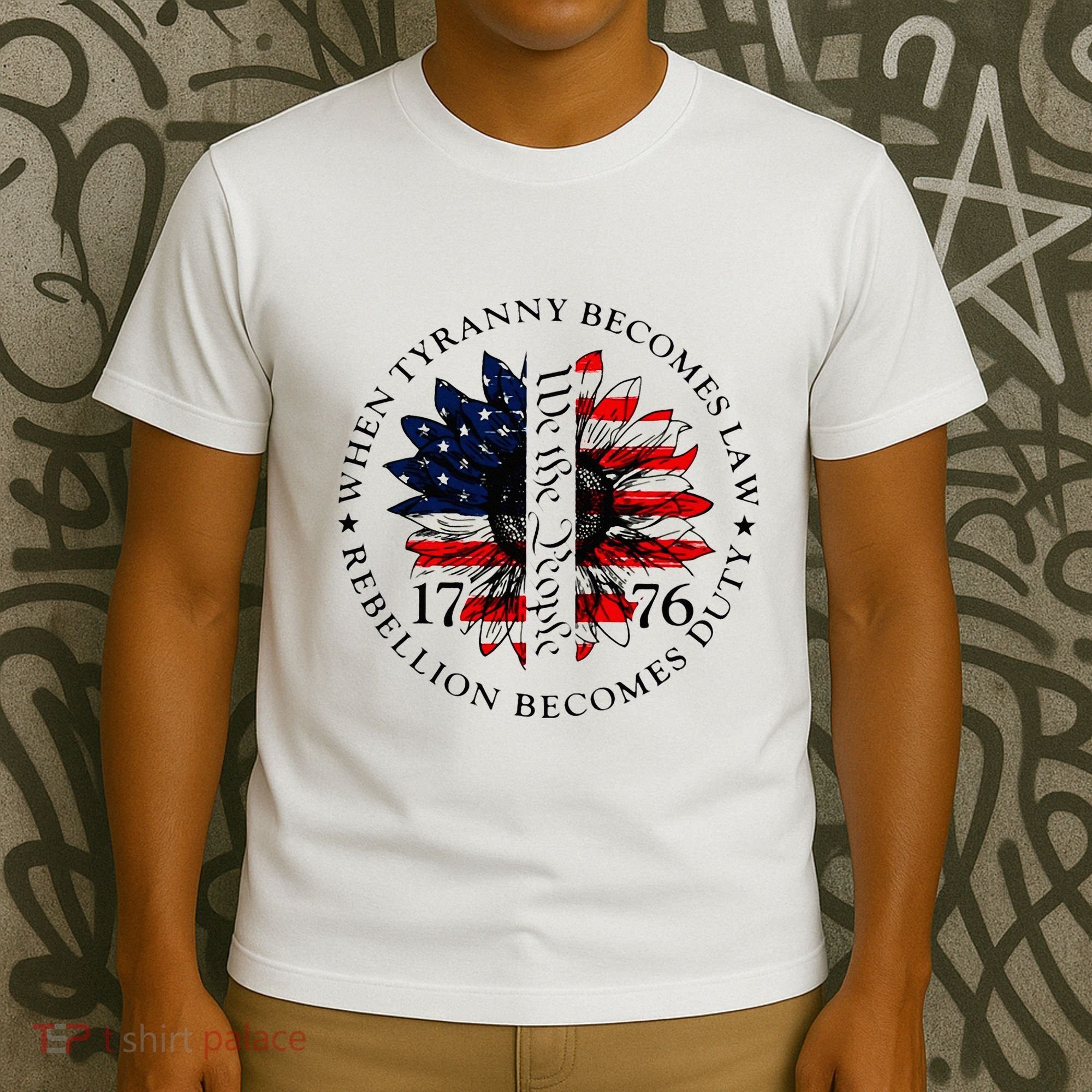 When Tyranny Becomes Law Rebellion Becomes Duty T-Shirt