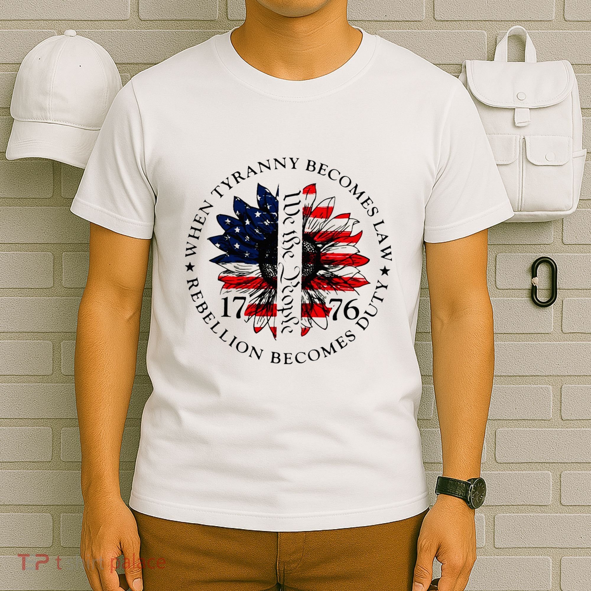 When Tyranny Becomes Law Rebellion Becomes Duty T-Shirt