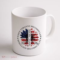 When Tyranny Becomes Law Rebellion Becomes Duty Coffee Mug thumb 1