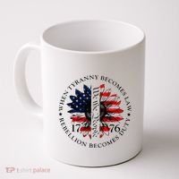 When Tyranny Becomes Law Rebellion Becomes Duty Coffee Mug thumb 0
