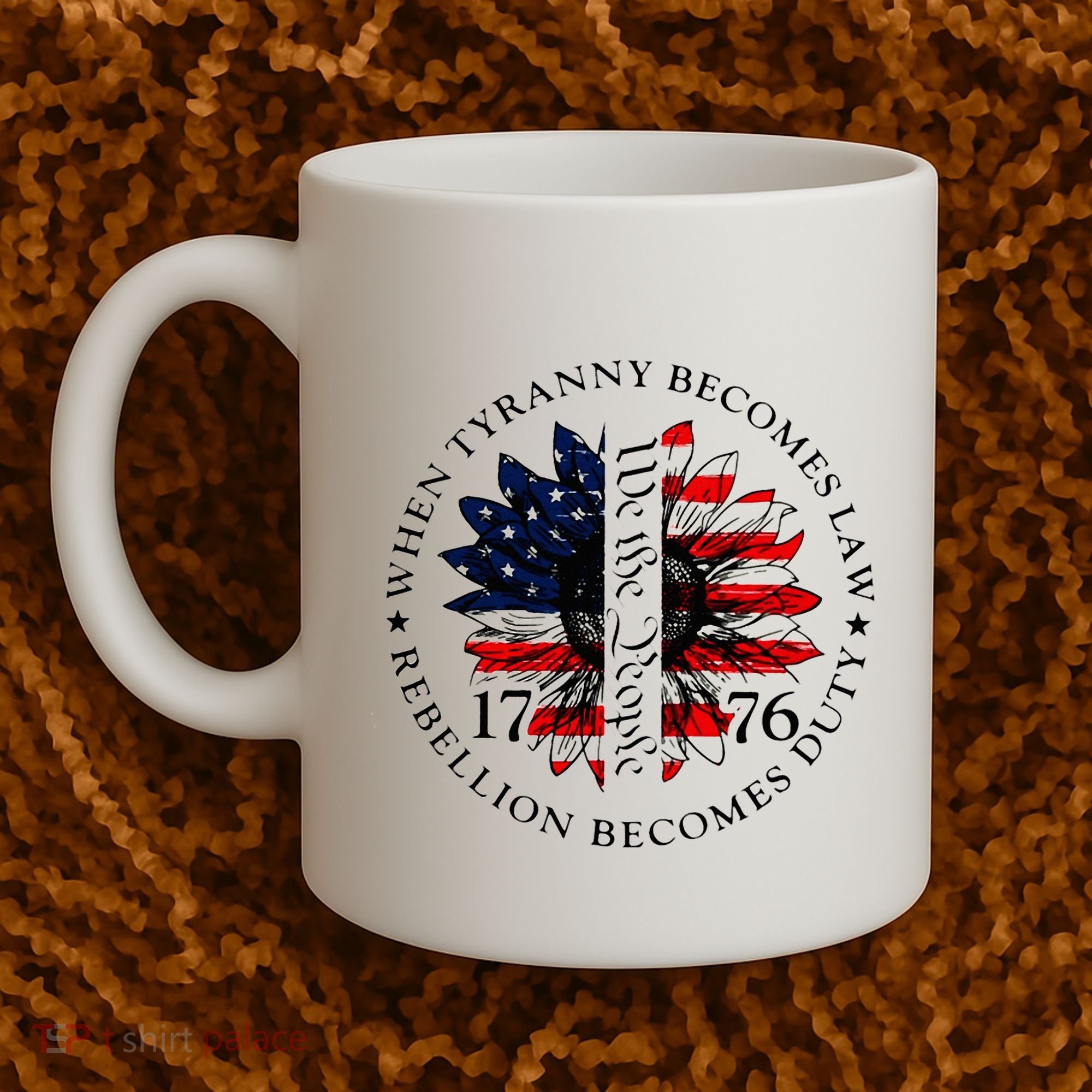 When Tyranny Becomes Law Rebellion Becomes Duty Coffee Mug