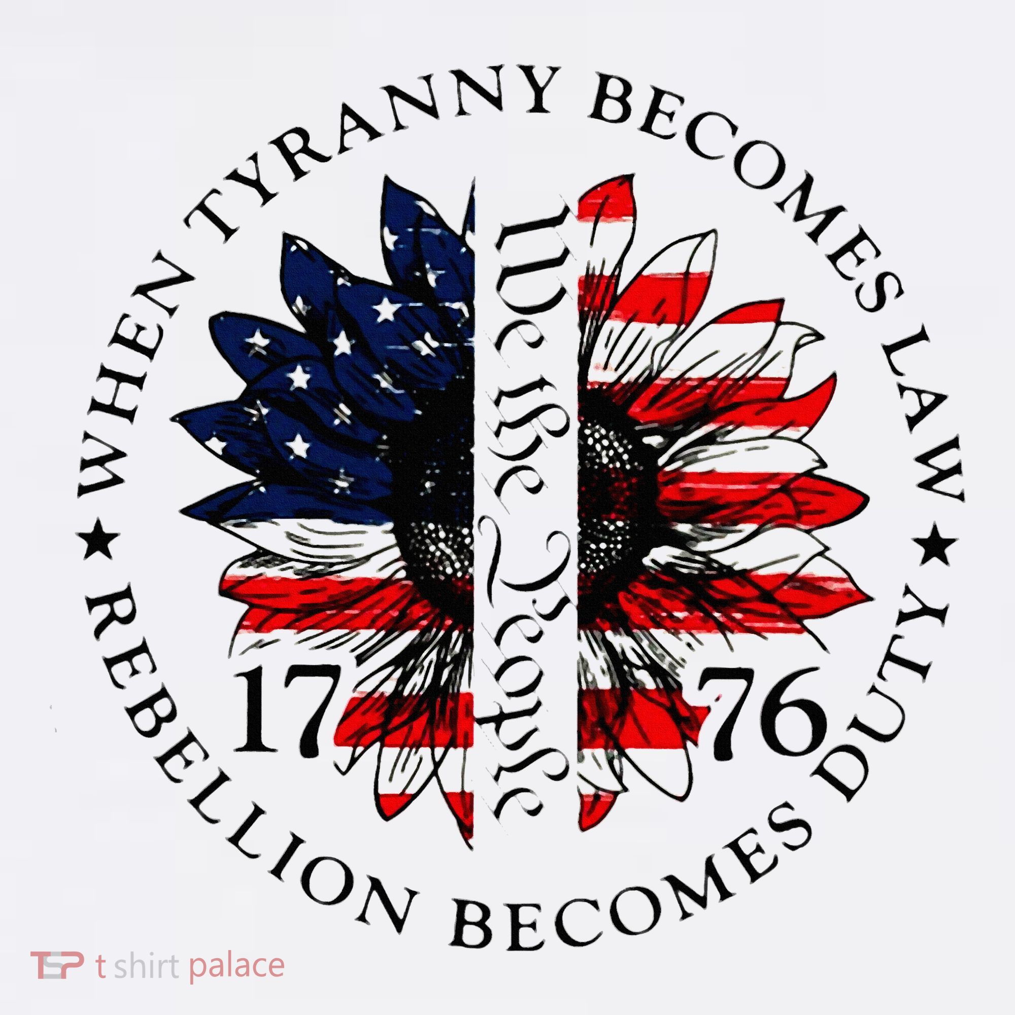 When Tyranny Becomes Law Rebellion Becomes Duty Women's Hoodie