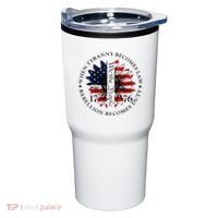 When Tyranny Becomes Law Rebellion Becomes Duty Tumbler thumb 0