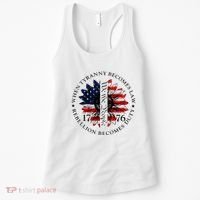 When Tyranny Becomes Law Rebellion Becomes Duty Women's Tank Top thumb 0