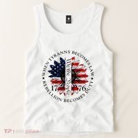 When Tyranny Becomes Law Rebellion Becomes Duty Tank Top thumb 2