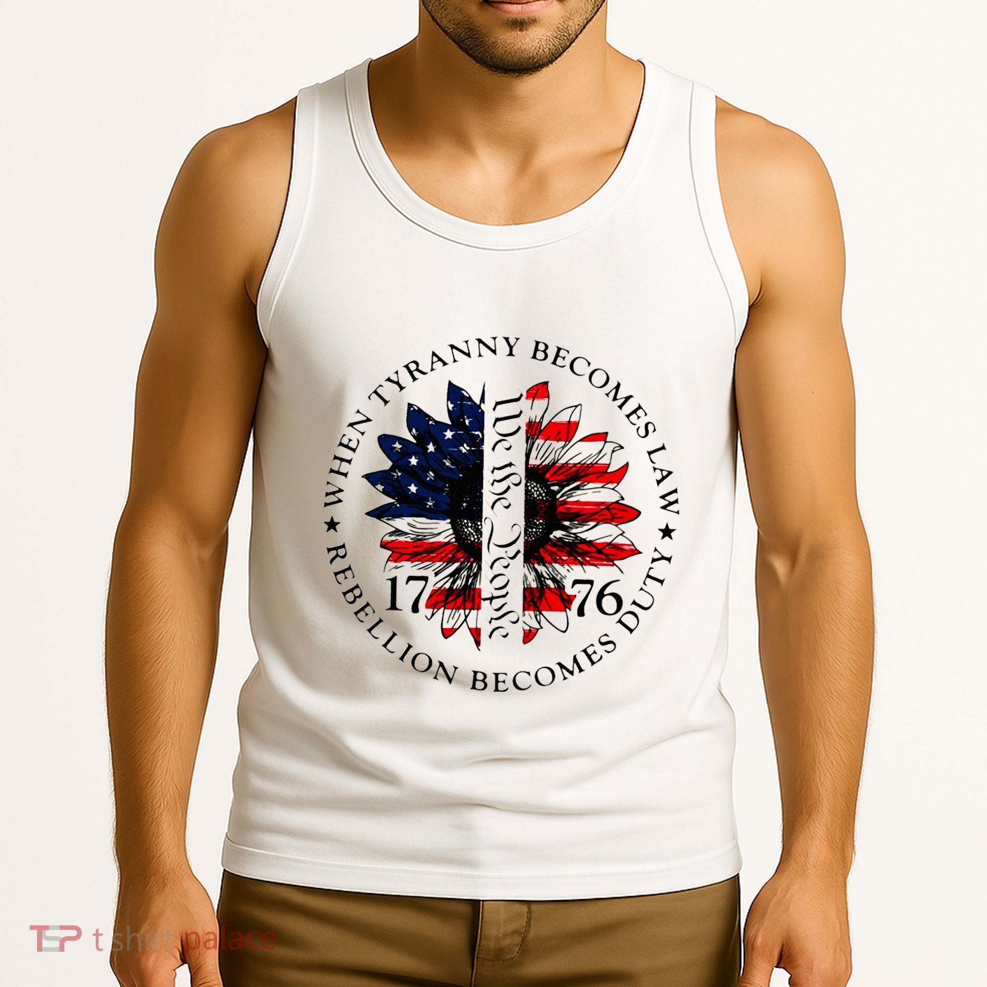 When Tyranny Becomes Law Rebellion Becomes Duty Tank Top