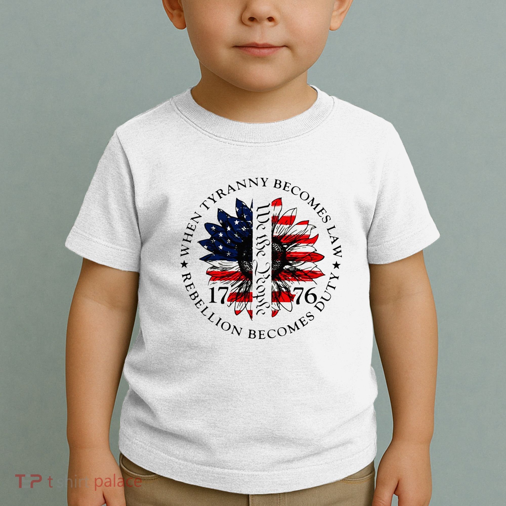 When Tyranny Becomes Law Rebellion Becomes Duty Toddler T-Shirt