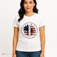 When Tyranny Becomes Law Rebellion Becomes Duty Women's T-Shirt thumb 4