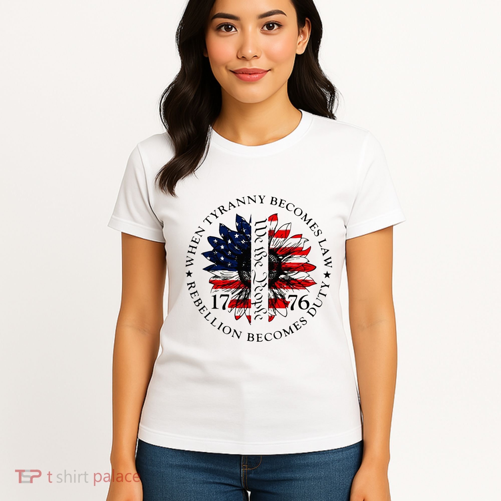 When Tyranny Becomes Law Rebellion Becomes Duty Women's T-Shirt