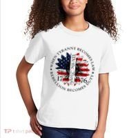 When Tyranny Becomes Law Rebellion Becomes Duty Kids T-Shirt thumb 2