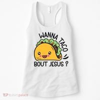 Wanna Taco Bout Jesus Women's Tank Top thumb 0
