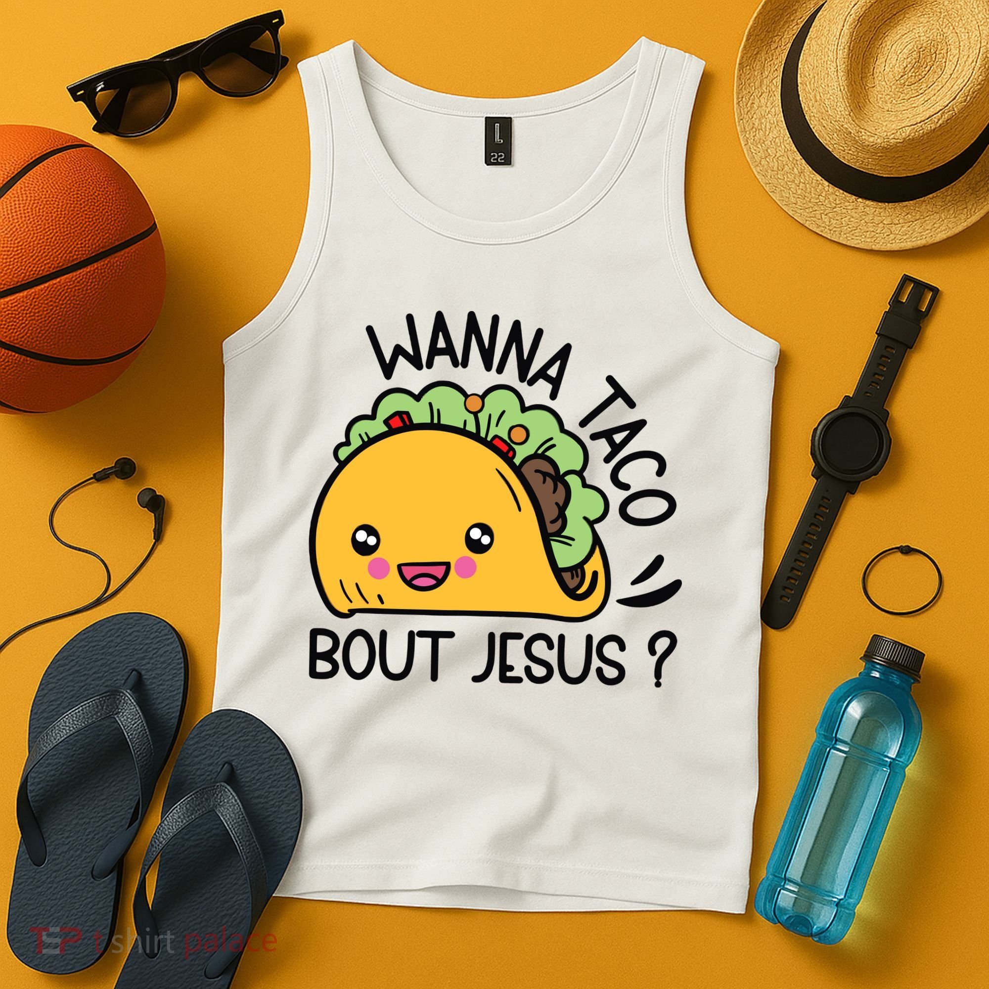 Wanna Taco Bout Jesus Tank Top