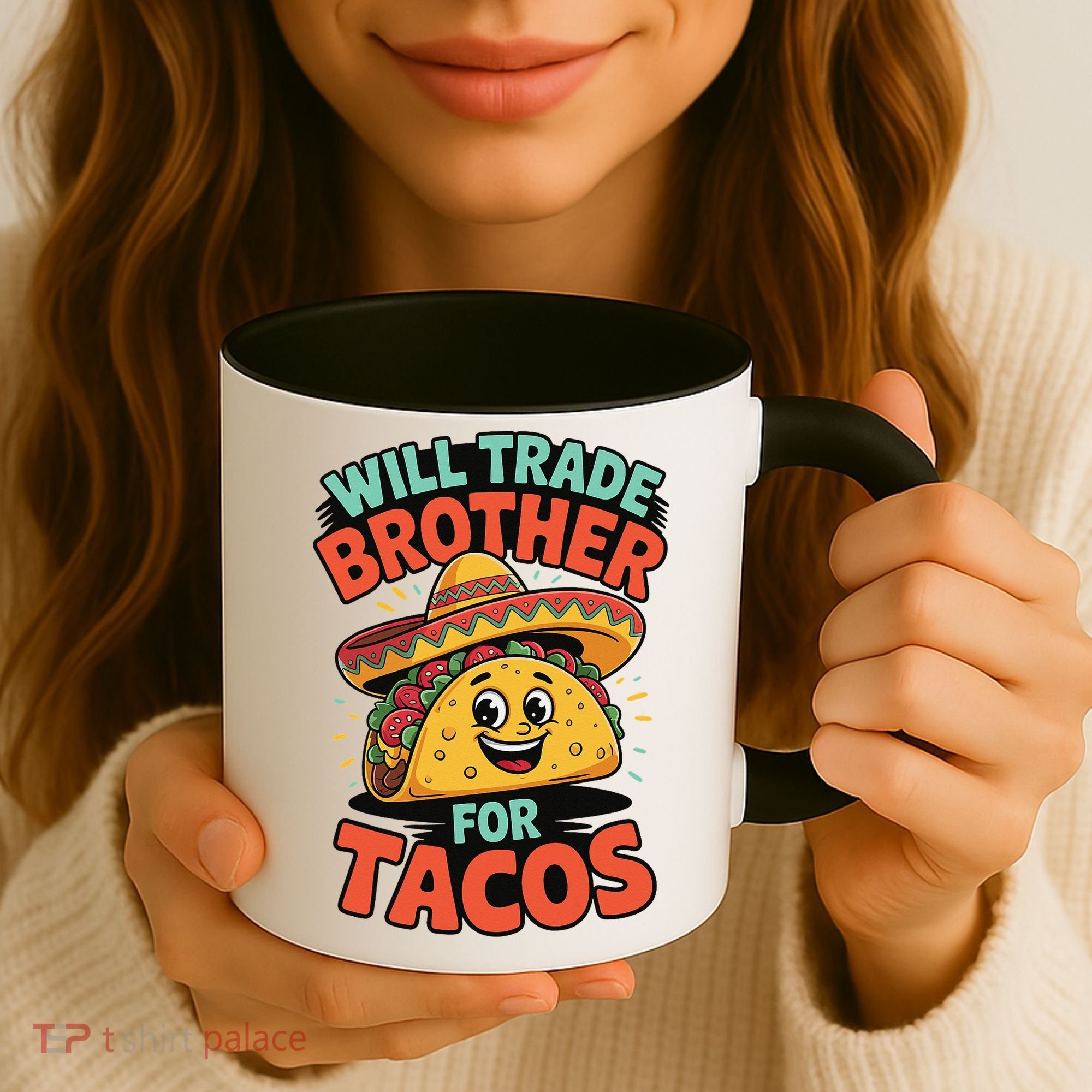 Will Trade Brother For Tacos Coffee Mug