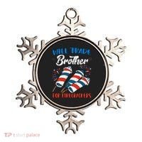 Will Trade Brother For Firecrackers 4th Of July Ornament thumb 0