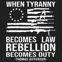 When Tyranny Becomes Law Rebellion Becomes Duty 1776 Beanie thumb 2