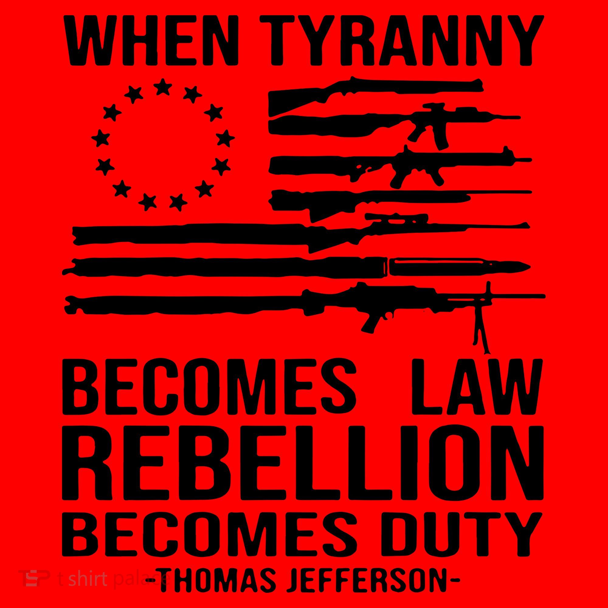 When Tyranny Becomes Law Rebellion Becomes Duty 1776 Santa Hat