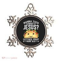 Wanna Taco Bout Jesus Cinco De Mayo Women Men Christian Ornament thumb 0