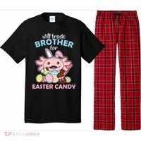 Will Trade Brother For Easter Candy Cute Axolotl Pajama Set thumb 0