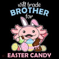 Will Trade Brother For Easter Candy Cute Axolotl Ornament thumb 1
